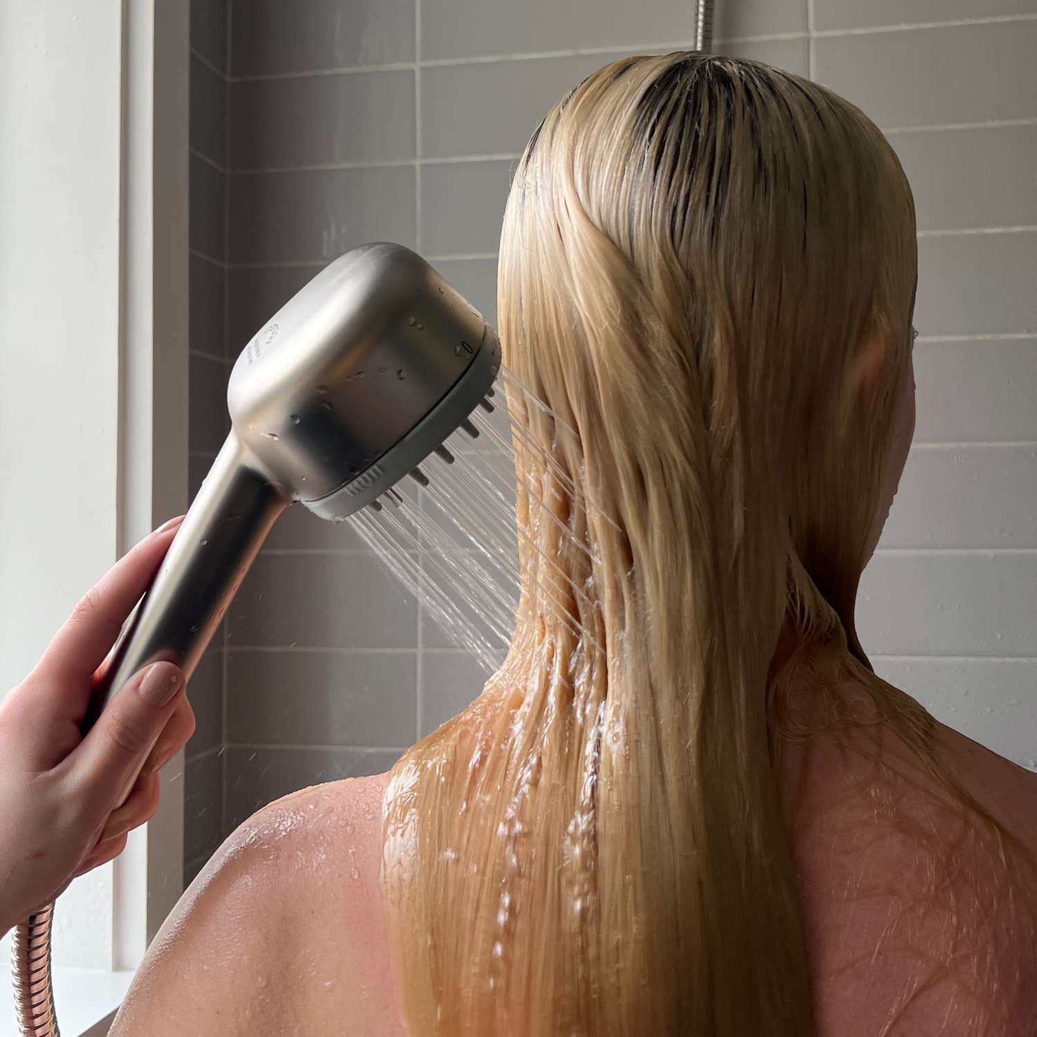 Canopy Handheld Showerhead in action