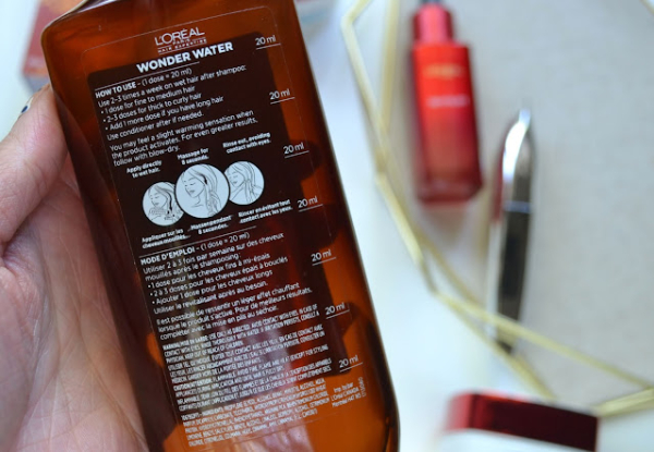 HAIR | L'Oreal 8-second Wonder Water Lamellar Rinse-out Treatment